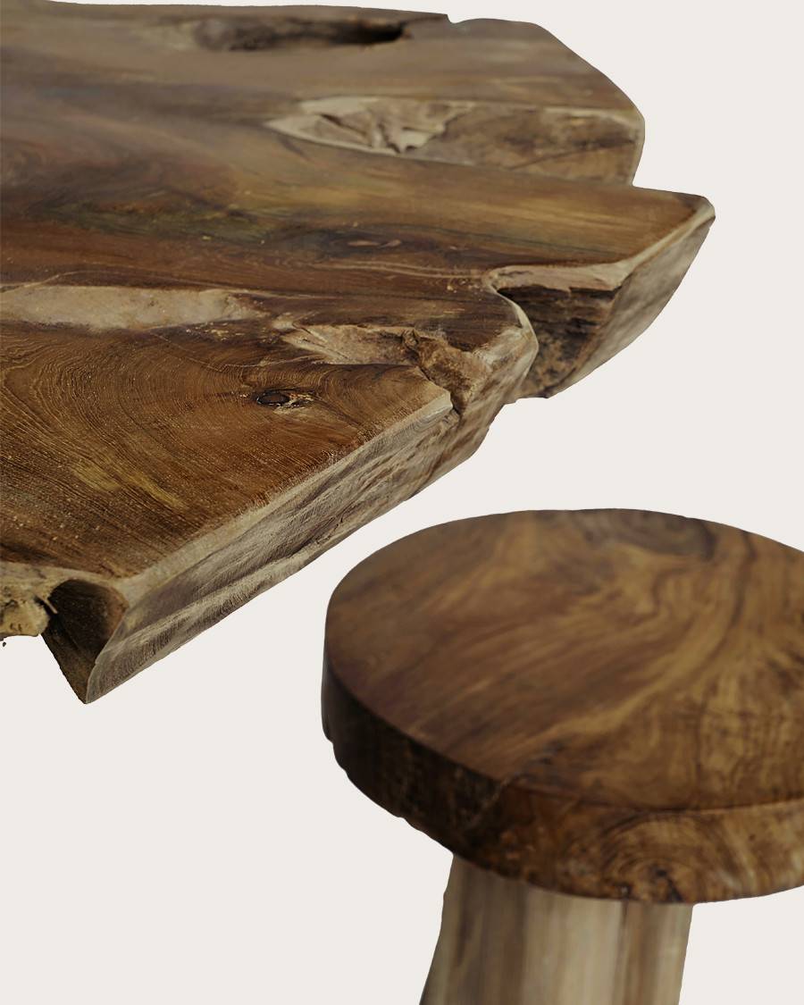 Forest - Table bar en bois massif - UNIQKA - Imagen 4