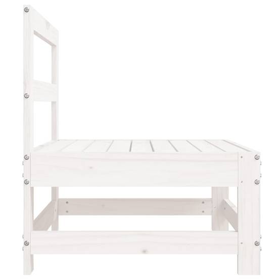 Prolenta Premium - Banc de jardin Blanc 62 X 62 cm - Prolenta Premium - Image 4