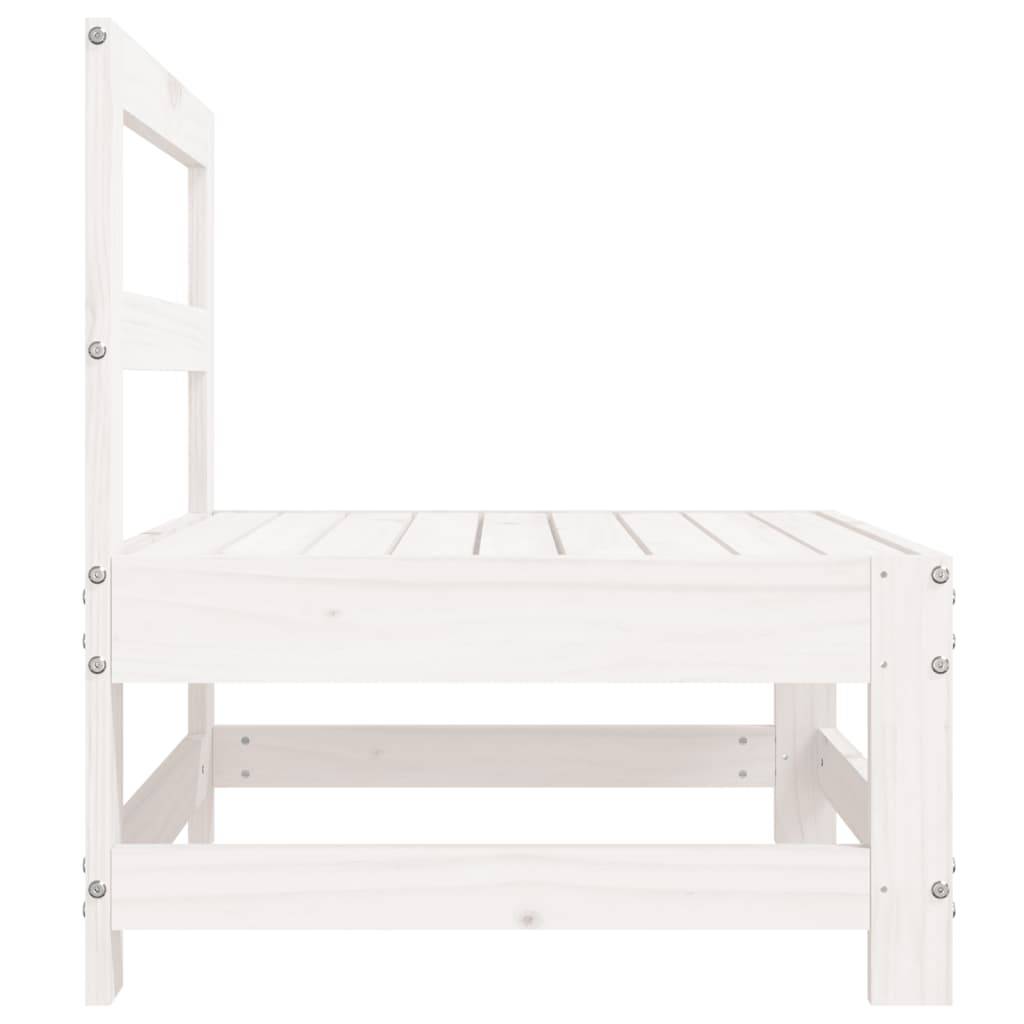 Prolenta Premium - Banc de jardin Blanc 62 X 62 cm - Prolenta Premium - Image 4