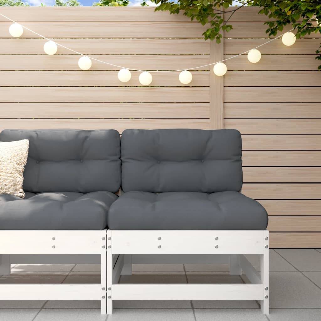 Prolenta Premium - Banc de jardin Blanc 62 X 62 cm - Prolenta Premium