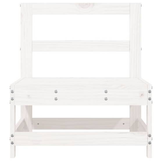 Prolenta Premium - Banc de jardin Blanc 62 X 62 cm - Prolenta Premium - Image 3