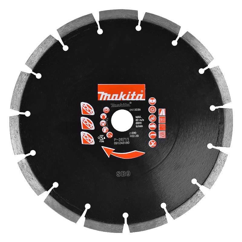 Makita - Disque diamanté MAKITA PREMIUM BLADE SB9 pour asphalte - taille Ø 300 x 25,4mm - MAKITA ACCESSOIRES - Imagen 1