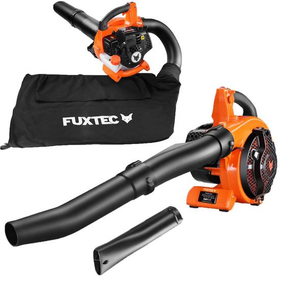 FUXTEC - Aspirateur de feuilles mortes thermique - FUXTEC FX-LBS126 - 26cm3 4en1 2 temps souffleur broyeur - Image 1