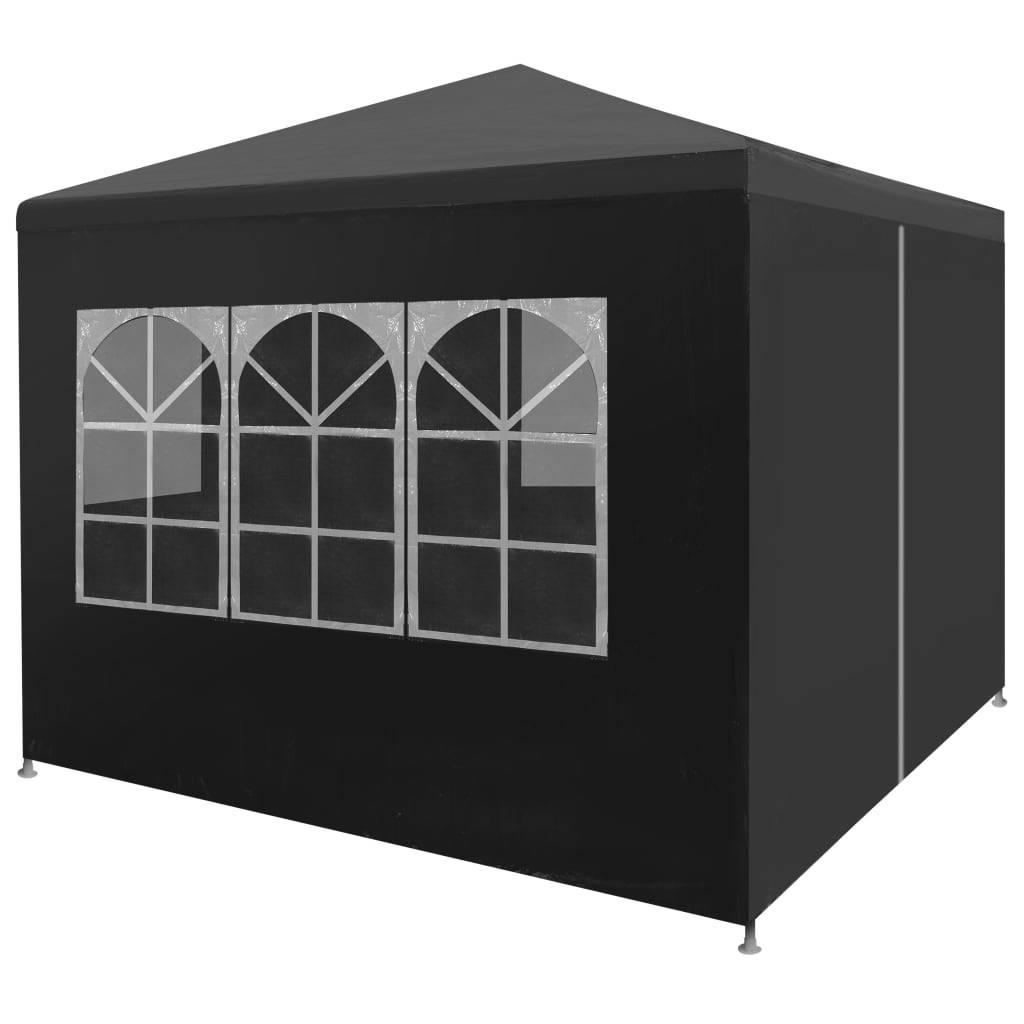 Maison Chic - Tonnelle de jardin - Tente de réception 3 x 3 m Anthracite - Meuble Pro - Imagen 2
