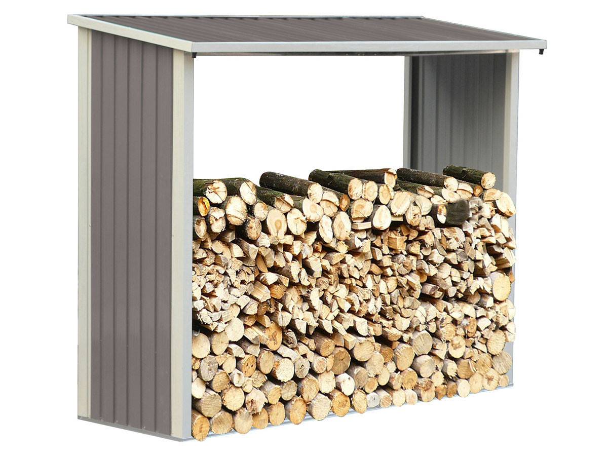 Habitat Et Jardin - Abri Bûches Métal "victor" - 1.68 M² -habitat Et Jardin - Imagen 1