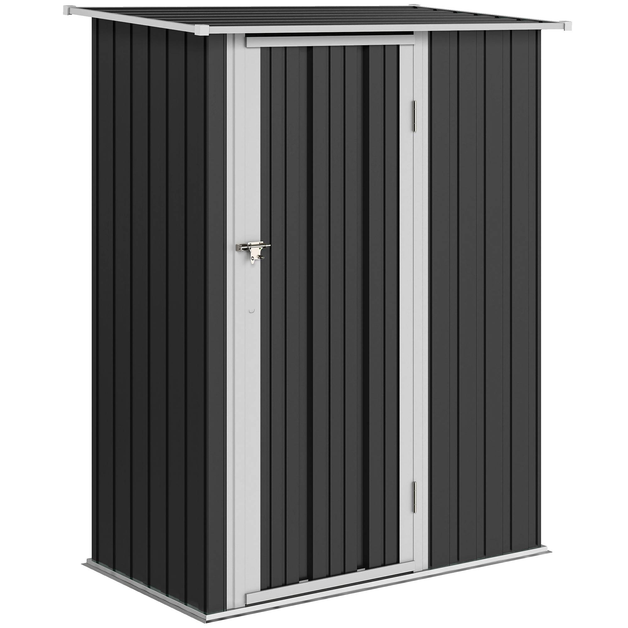 PANGIVO - Abri de jardin acier anthracite 142 x 86 x 189 cm - PANGIVO - Image 1