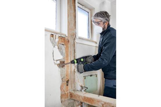 Perforateur burineur sans fil KHC 18 5,0 EBI-Plus - FESTOOL - avec 2 batteries 18V 5.0Ah - chargeur - Systainer - 577448 - Image 8