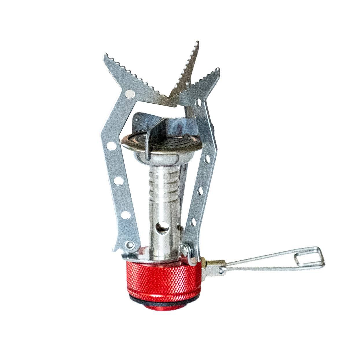 Kit Réchaud gaz pliable compact 4.5 kW pour Bouteille Butane Propane Camping Haute montagne KEMPER - Imagen 8
