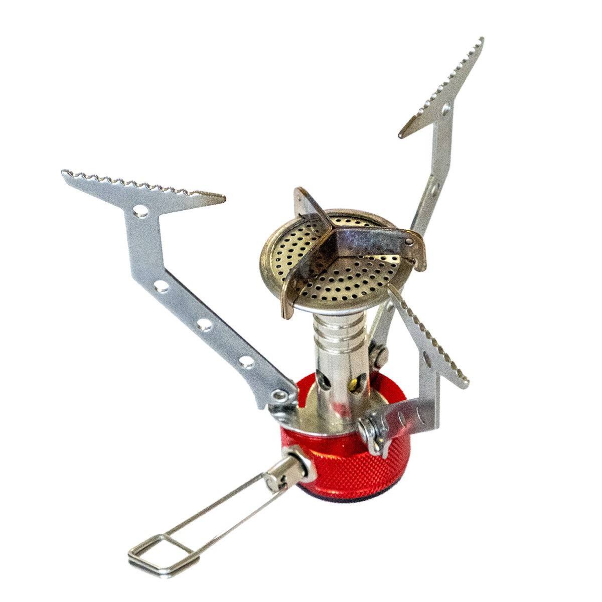 Kit Réchaud gaz pliable compact 4.5 kW pour Bouteille Butane Propane Camping Haute montagne KEMPER - Imagen 10