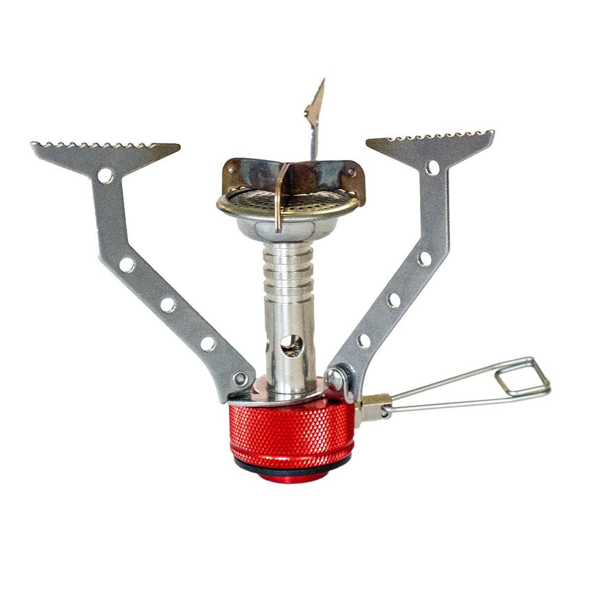 Kit Réchaud gaz pliable compact 4.5 kW pour Bouteille Butane Propane Camping Haute montagne KEMPER - Imagen 9