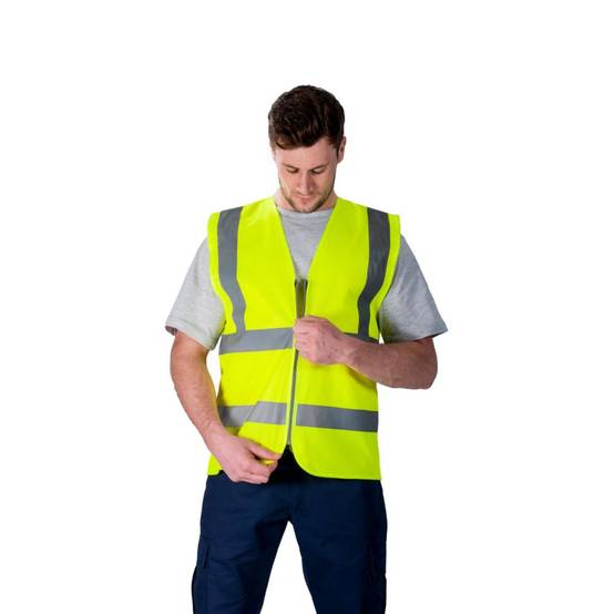 Gilet haute visibilité B Seen Hi-Vis Extra Extra Large (XXL Gilet haute visibilité B Seen Hi-Vis Extra Extra Large (XXL