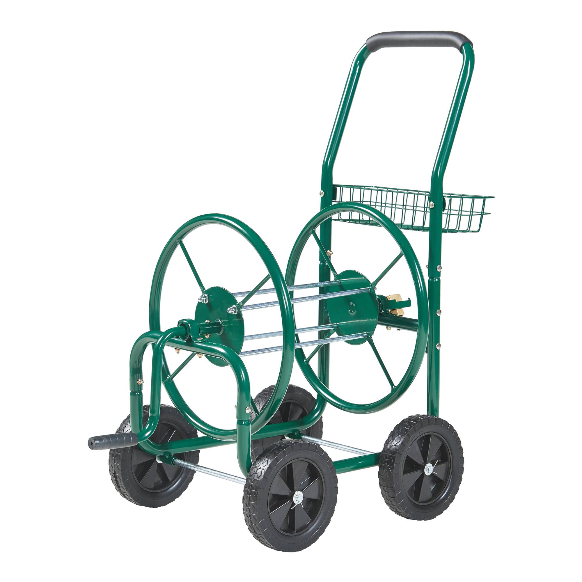 Pro.Tec - Enrouleur de Tuyau 3/4 pouce pour tuyau jusqu'à 70 m 86 x 44 x 95 cm vert [pro.tec] - Imagen 1