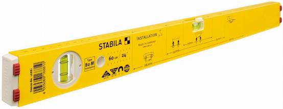 Stabila - Niveau à bulle STABILA Type 80 m installation 60cm - 16881 - Image 1