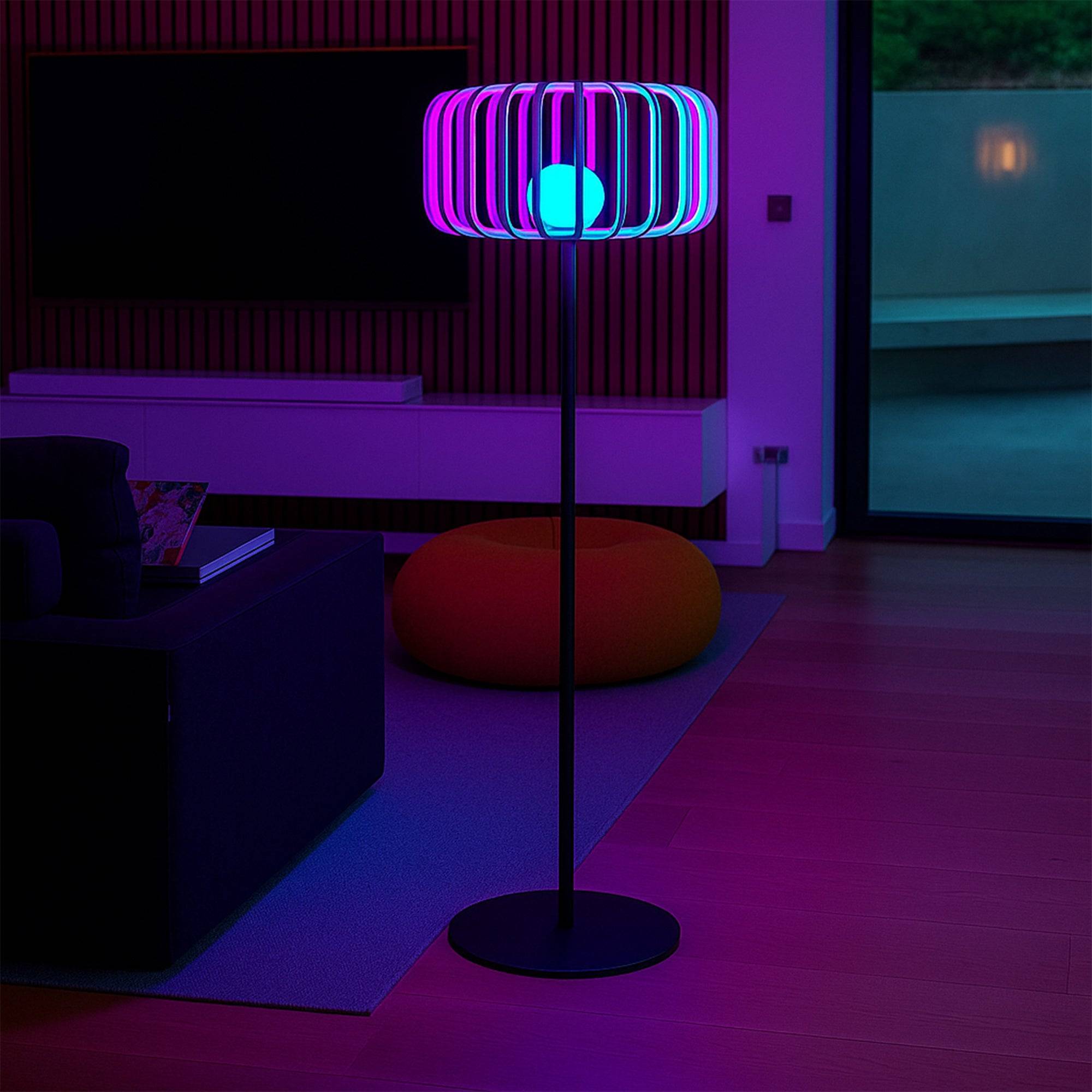 Lumisky - Lampadaire extérieur sans fil STANDY BAMBOU H150cm - Imagen 9