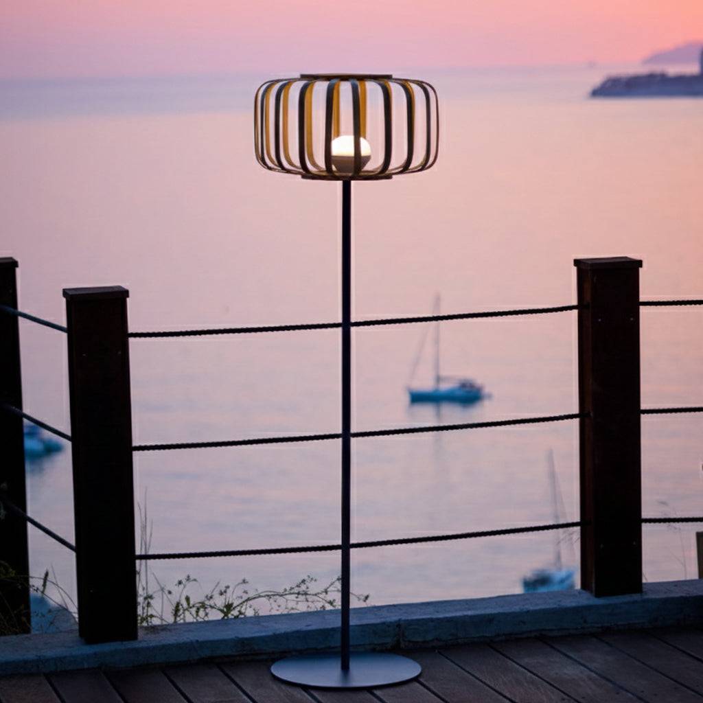 Lumisky - Lampadaire extérieur sans fil STANDY BAMBOU H150cm - Imagen 3