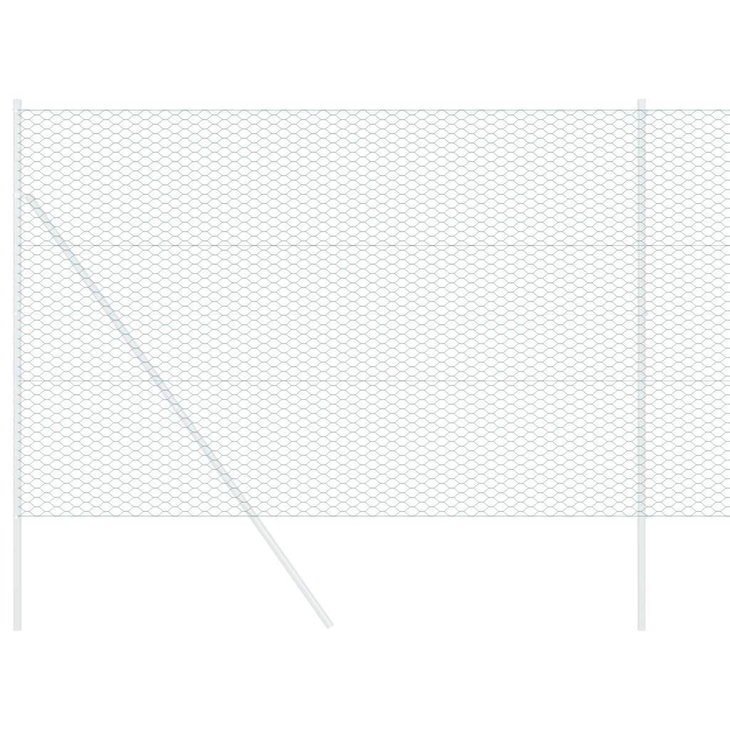 Clôture hexagonale PVC vert 50 x 1,6 m, Poids :13.5kg - PANGIVO - Image 3