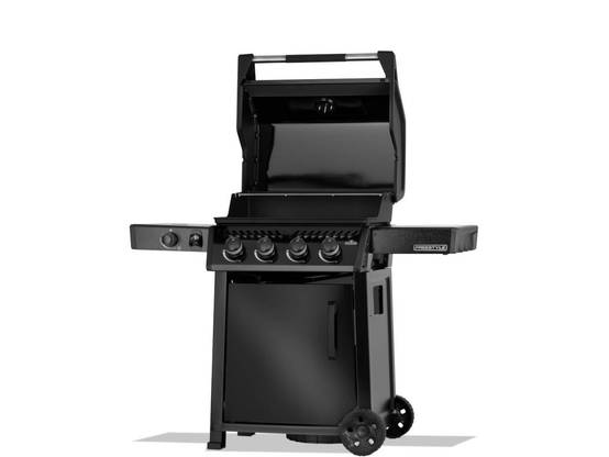 Napoleon - Barbecue gaz Freestyle 425 noir 4 brûleurs + 1 réchaud latéral + Plateau charbon + Boitier de fumage - Napoléon - Image 8