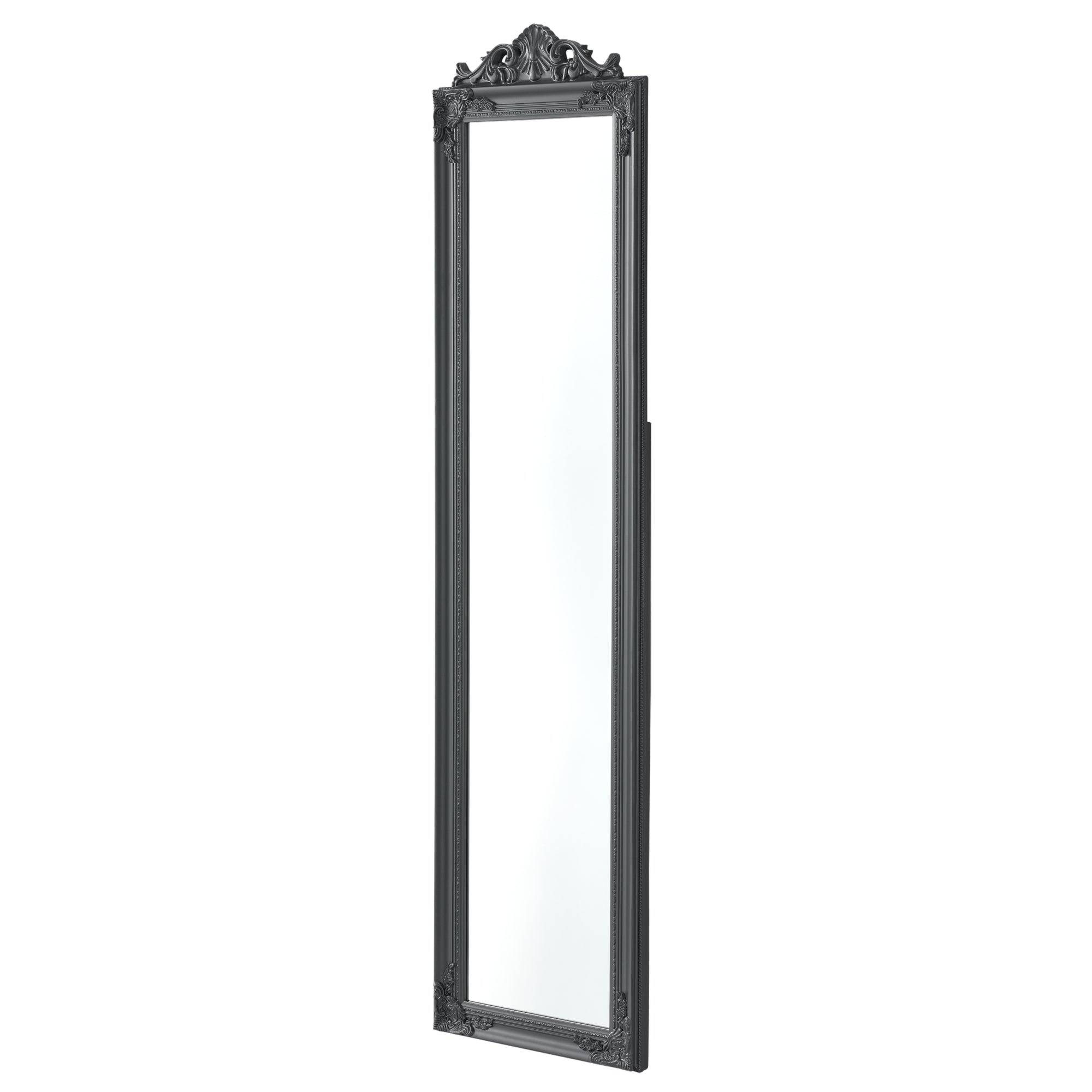 Helloshop26 - Miroir sur pied inclinable 160 x 40 cm gris foncé - Imagen 2