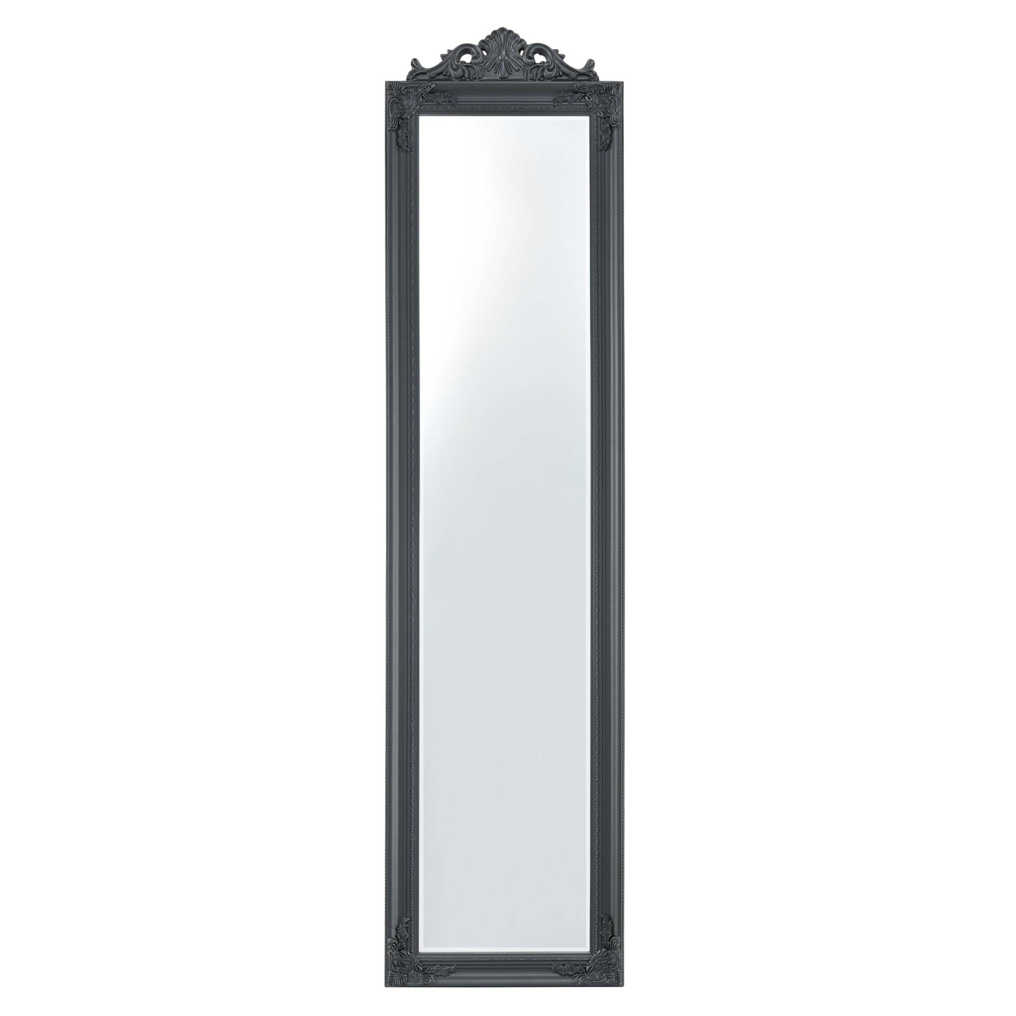 Helloshop26 - Miroir sur pied inclinable 160 x 40 cm gris foncé - Imagen 3