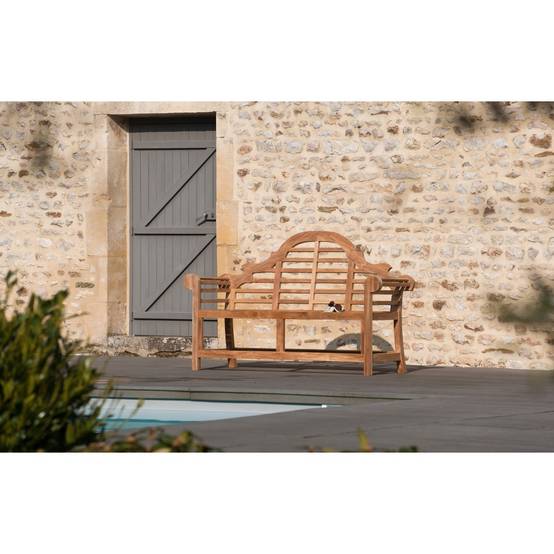 FUN - Banc de jardin Sumatra en bois Teck - Image 3