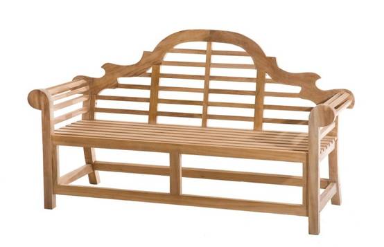 FUN - Banc de jardin Sumatra en bois Teck - Image 1