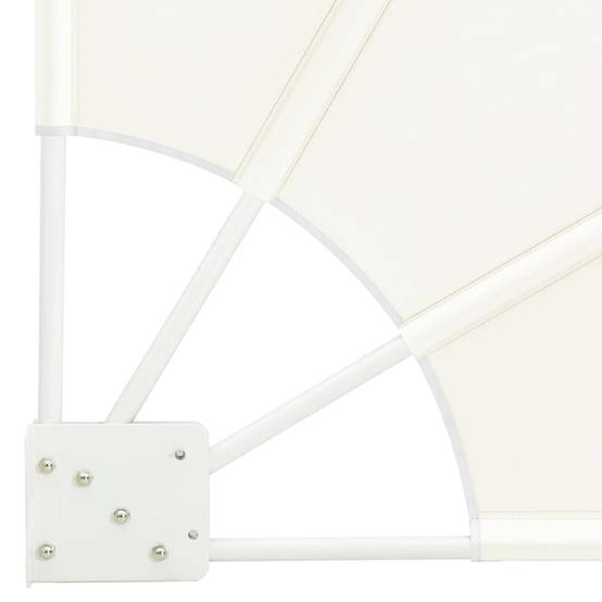 Écran de confidentialité pour balcon polyester crème 115 x 115 cm - PANGIVO - Image 7