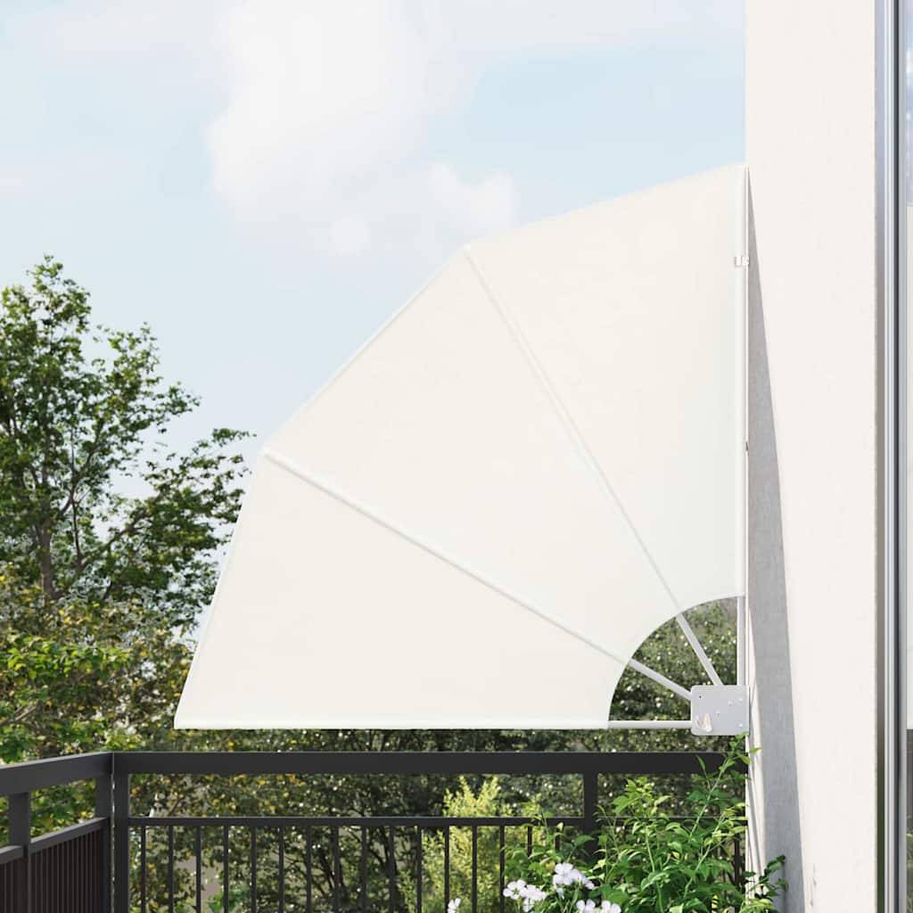 Écran de confidentialité pour balcon polyester crème 115 x 115 cm - PANGIVO - Image 1