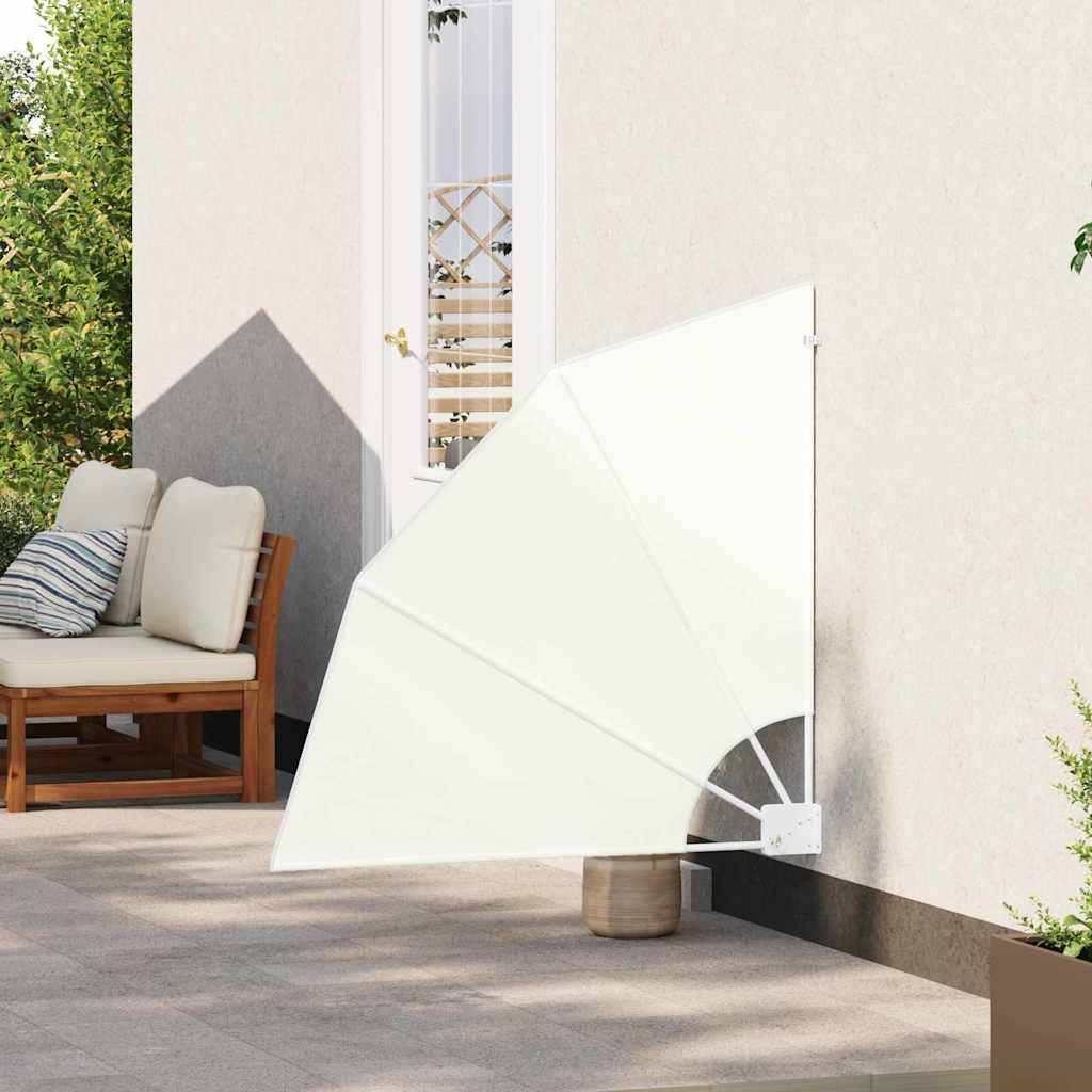 Écran de confidentialité pour balcon polyester crème 115 x 115 cm - PANGIVO - Image 3
