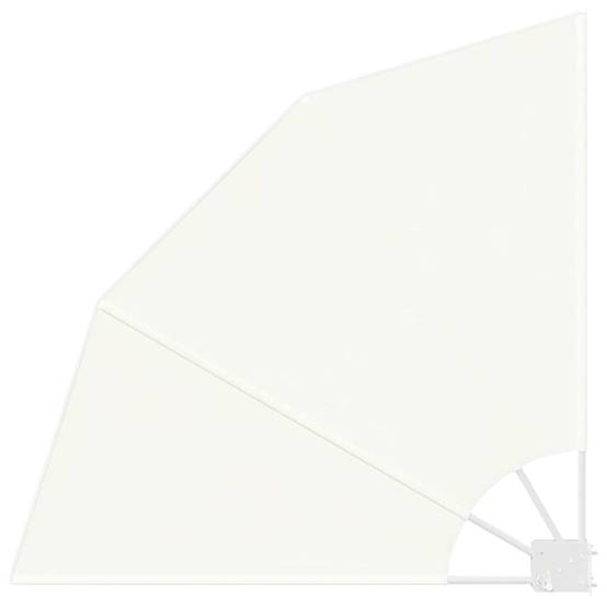 Écran de confidentialité pour balcon polyester crème 115 x 115 cm - PANGIVO - Image 2