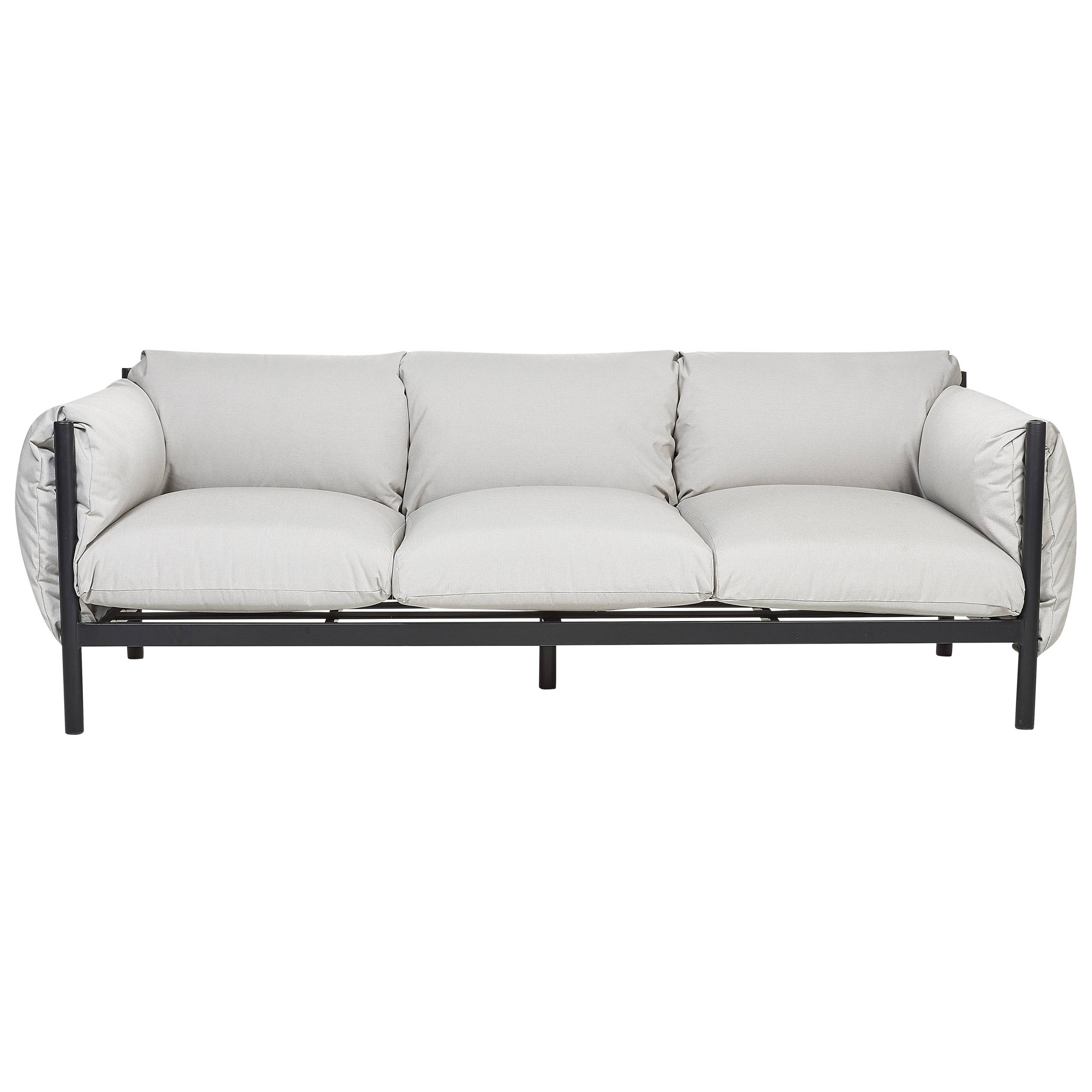 Beliani - Set de jardin, 5 Personnes Aluminium Gris ESPERIA - Beliani - Imagen 5
