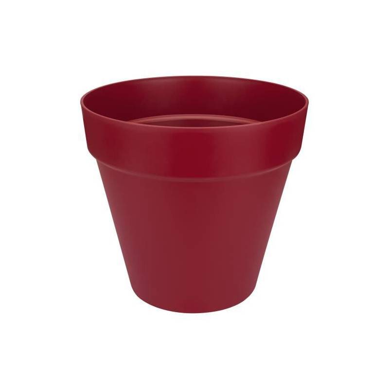 Elho - Elho Pot De Fleurs Rond Avec Roues Loft Urban - ø 50 Cm - Fruits Rouges - Imagen 1
