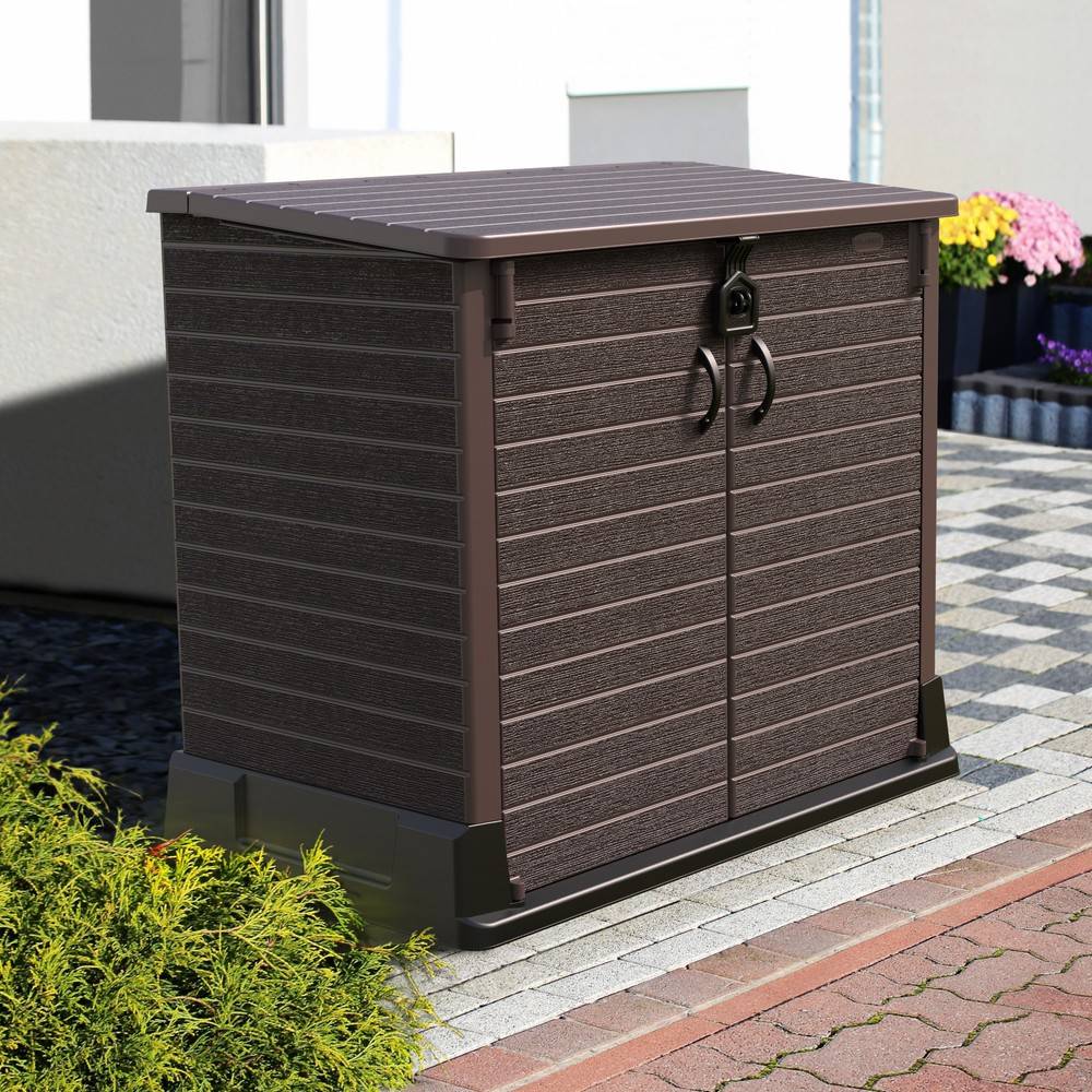 Duramax - Armoire de rangement extérieur StoreAway 850L - Marron Duramax - Imagen 3