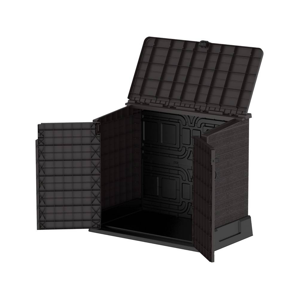Duramax - Armoire de rangement extérieur StoreAway 850L - Marron Duramax - Imagen 2