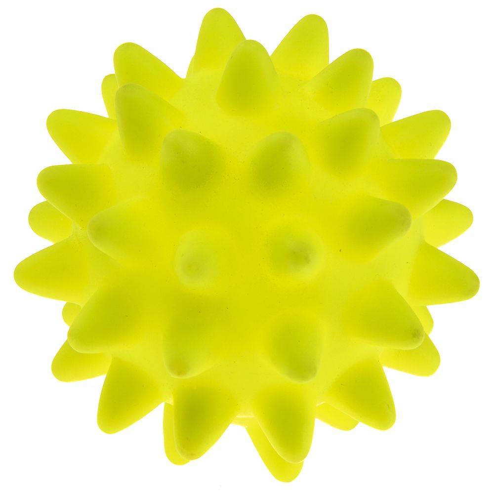 Ferplast - Jouet pour Chiens, PA 6015, Boule Colorée à Pointes, en Vinyle
