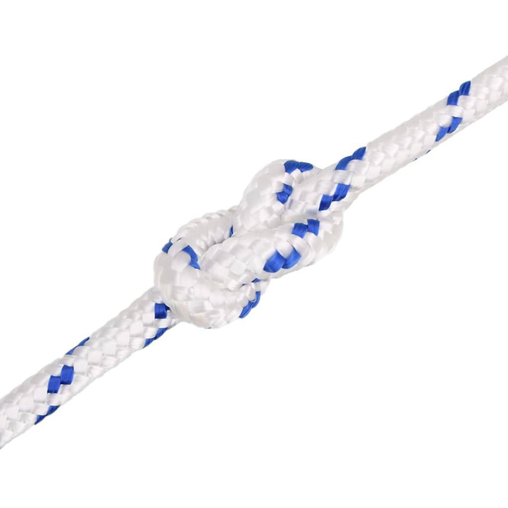 Corde de bateau Blanc 18 mm 100 m Polypropylène Maison Chic - Image 5
