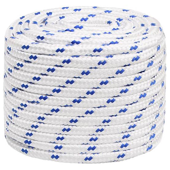 Corde de bateau Blanc 18 mm 100 m Polypropylène Maison Chic - Image 1