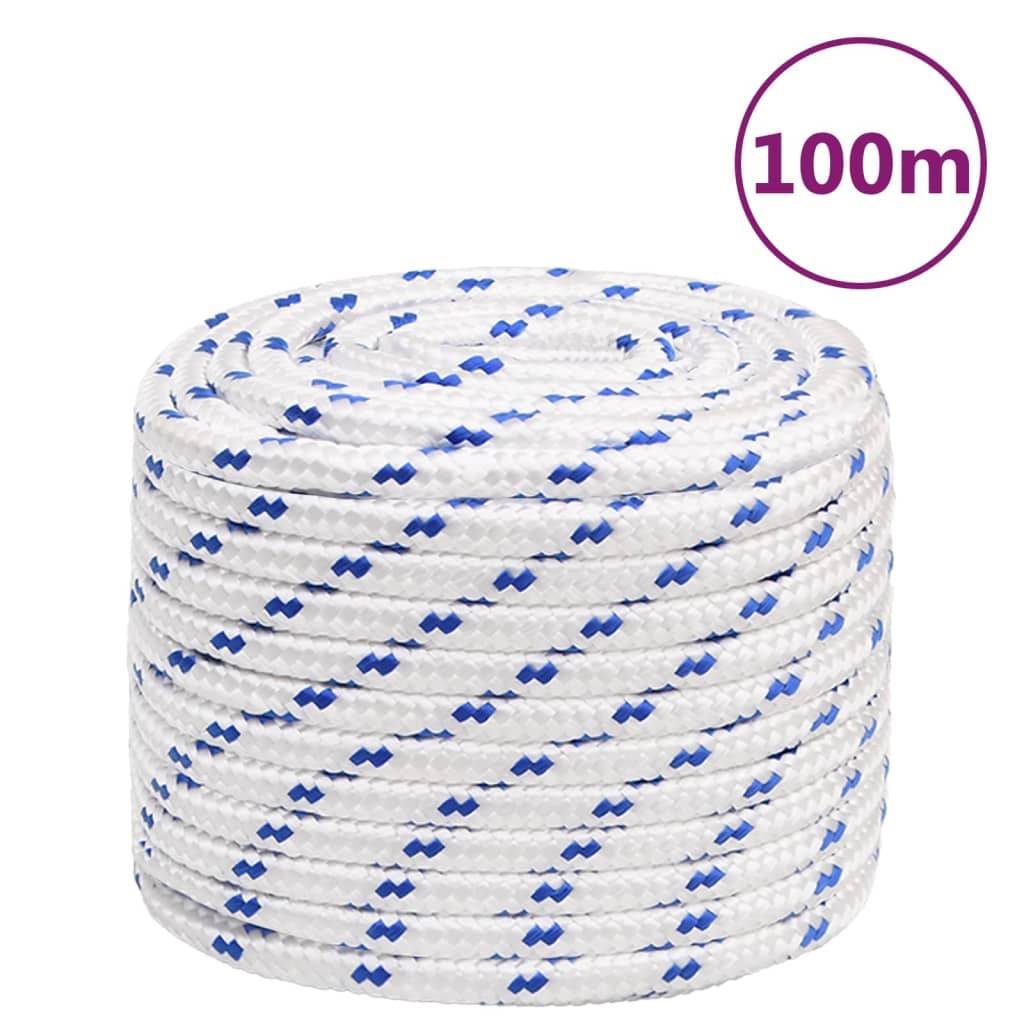 Corde de bateau Blanc 18 mm 100 m Polypropylène Maison Chic - Image 2