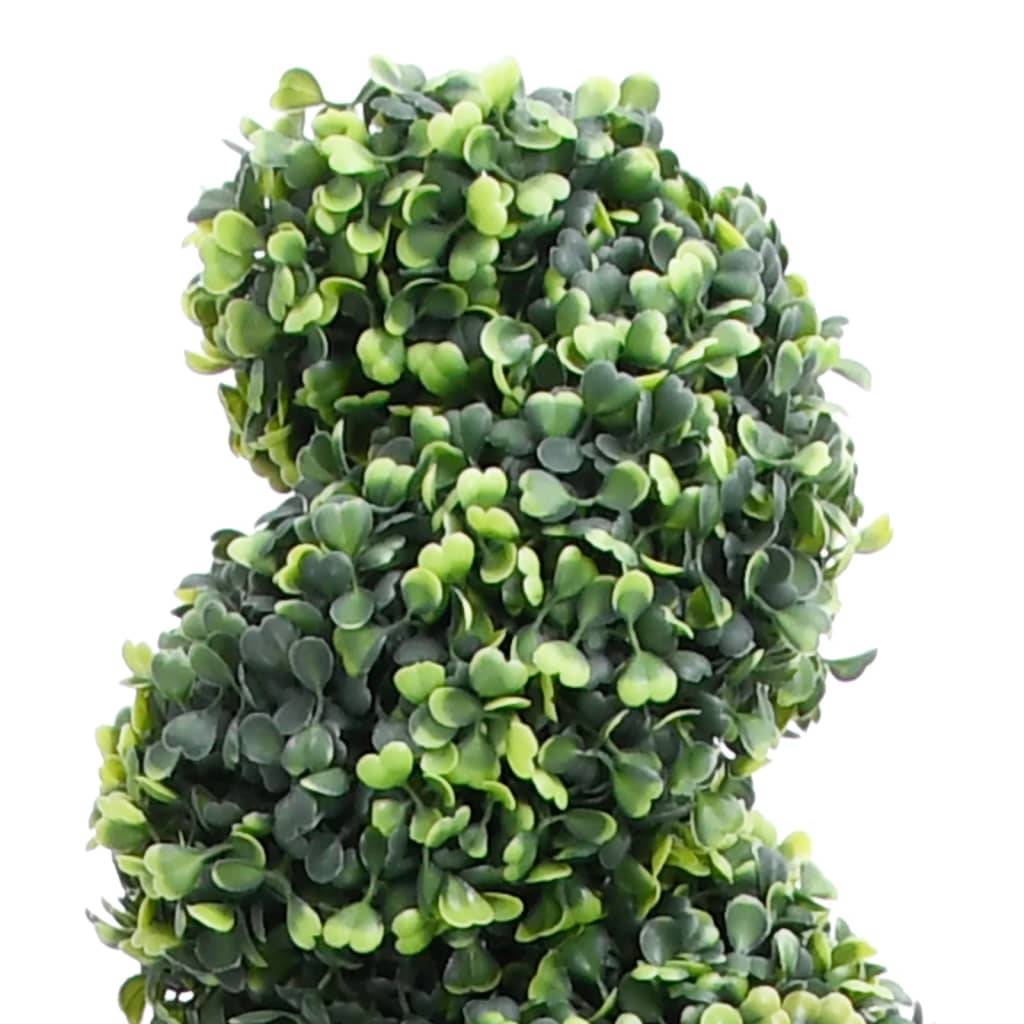 Vidaxl - Plante de buis artificiel en spirale avec pot Vert 89 cm - Image 2