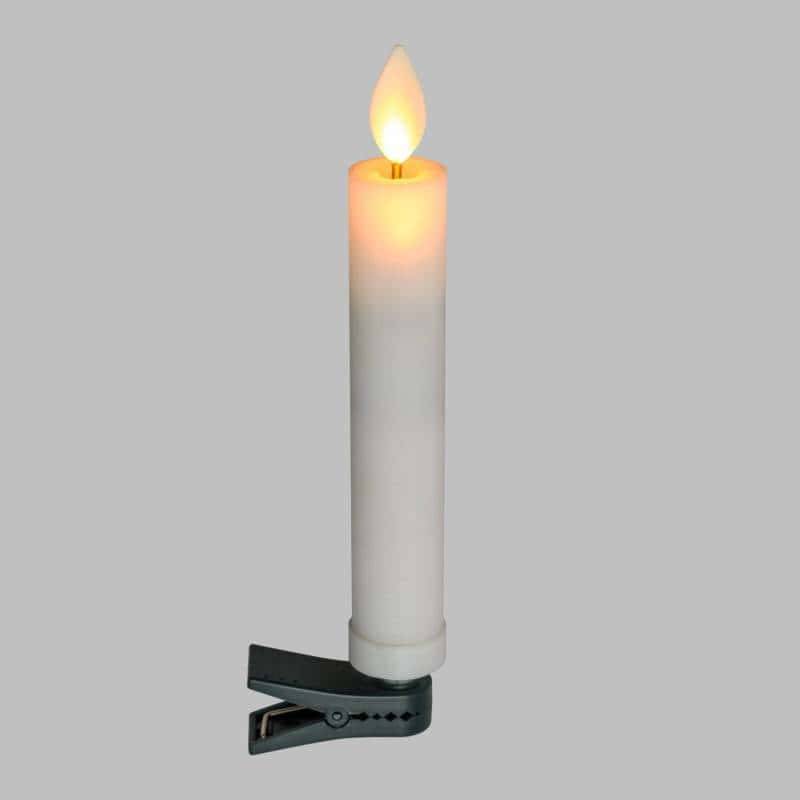 Lot 10 Bougies Sapin Ø1,85xH10cm Télécommandée Lotti - Image 5