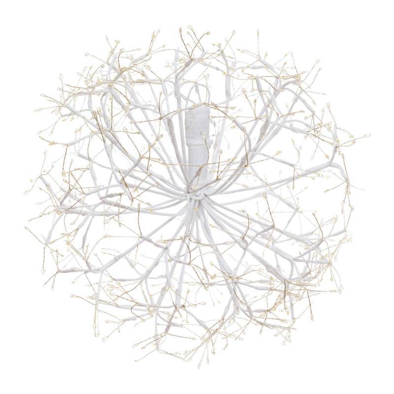 Lotti - Branche Ronde Riche RICHE Blanche Ø40cm 576 MicroLED FlashLED avec Rameaux Lotti - Imagen 5