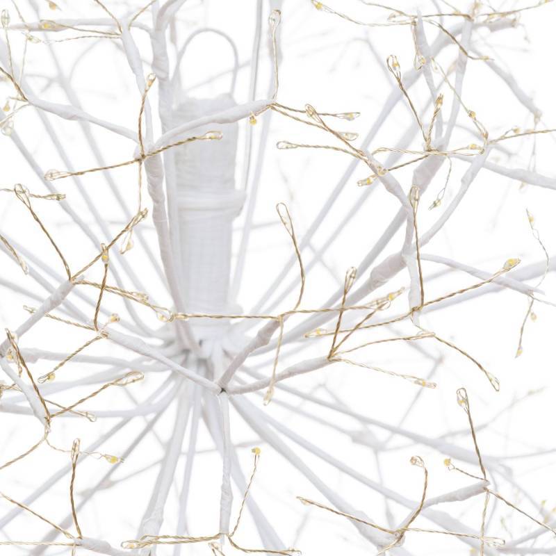 Lotti - Branche Ronde Riche RICHE Blanche Ø40cm 576 MicroLED FlashLED avec Rameaux Lotti - Imagen 3