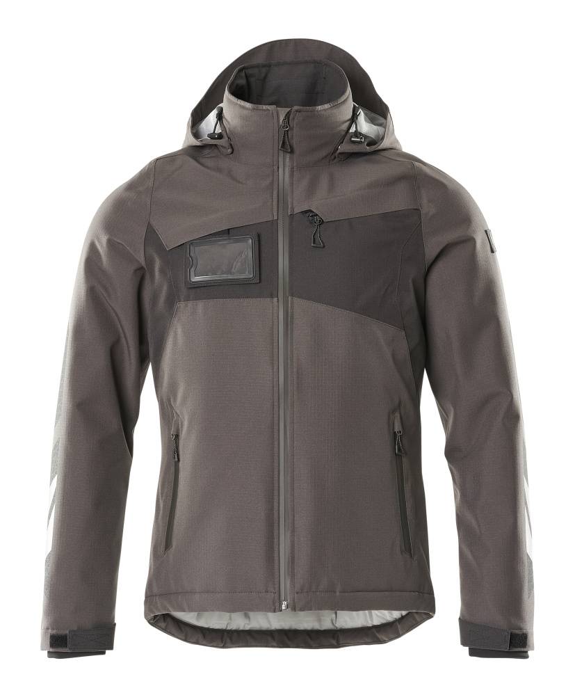 Mascot - Veste professionnelle grand froid MASCOT Accelerate - 18335-231-Noir/Gris Anthracite-XS