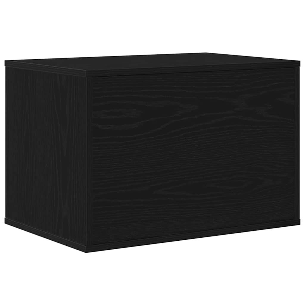 Meuble de litière pour chat bois d'ingénierie chêne noir 60 x 40 x 40 cm - PANGIVO - Image 8