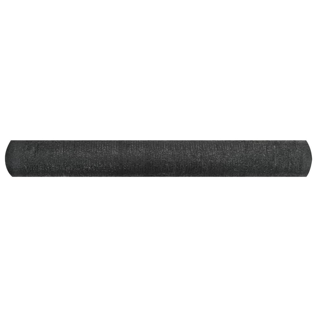 Helloshop26 - Filet brise-vue 2x10 m PEHD 195 g/m² noir - Imagen 2