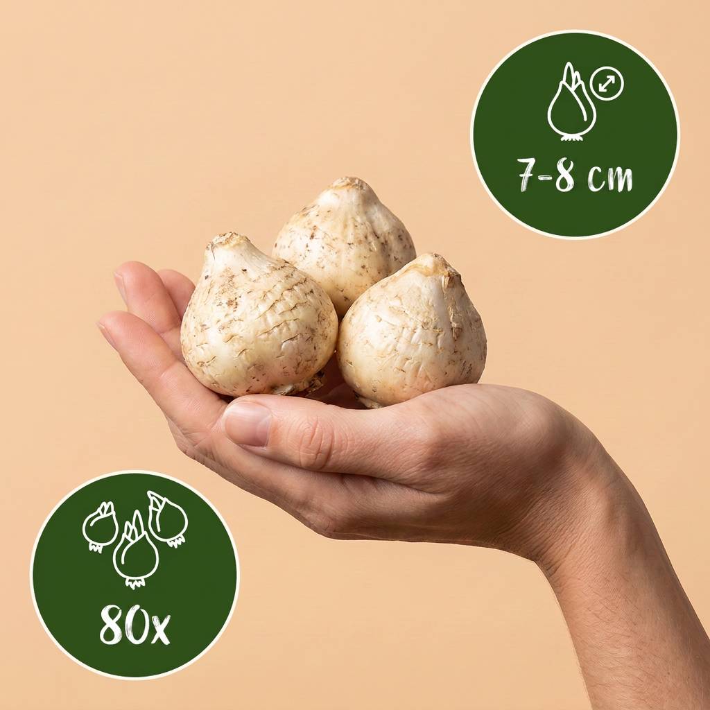 La Green Touch - Jacinthes des bois d'Espagne en mélange - 80 bulbes - calibre 7/8 - Image 3