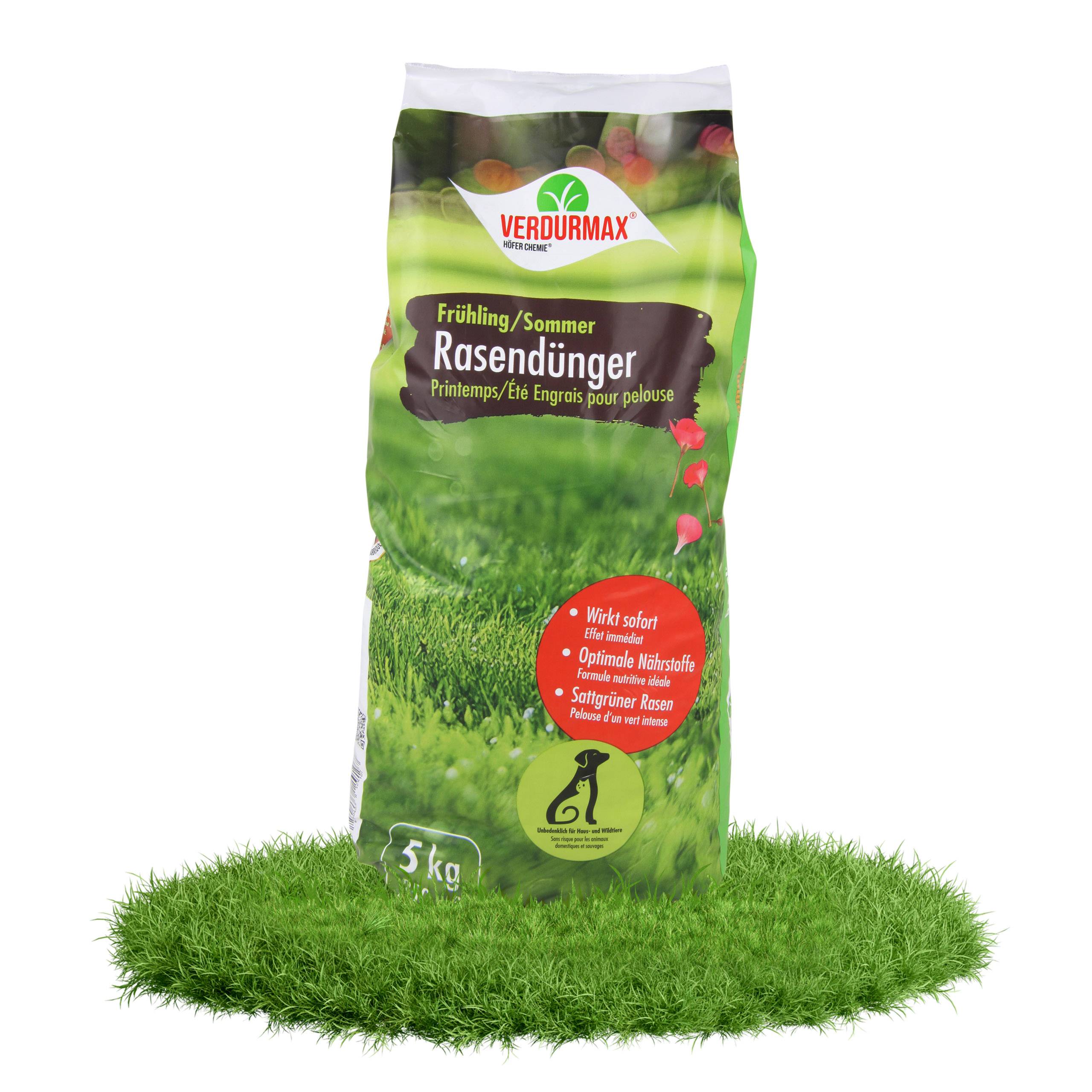 5 kg Engrais pour gazon VERDURMAX® Printemps / Été  x 1 - Image 1