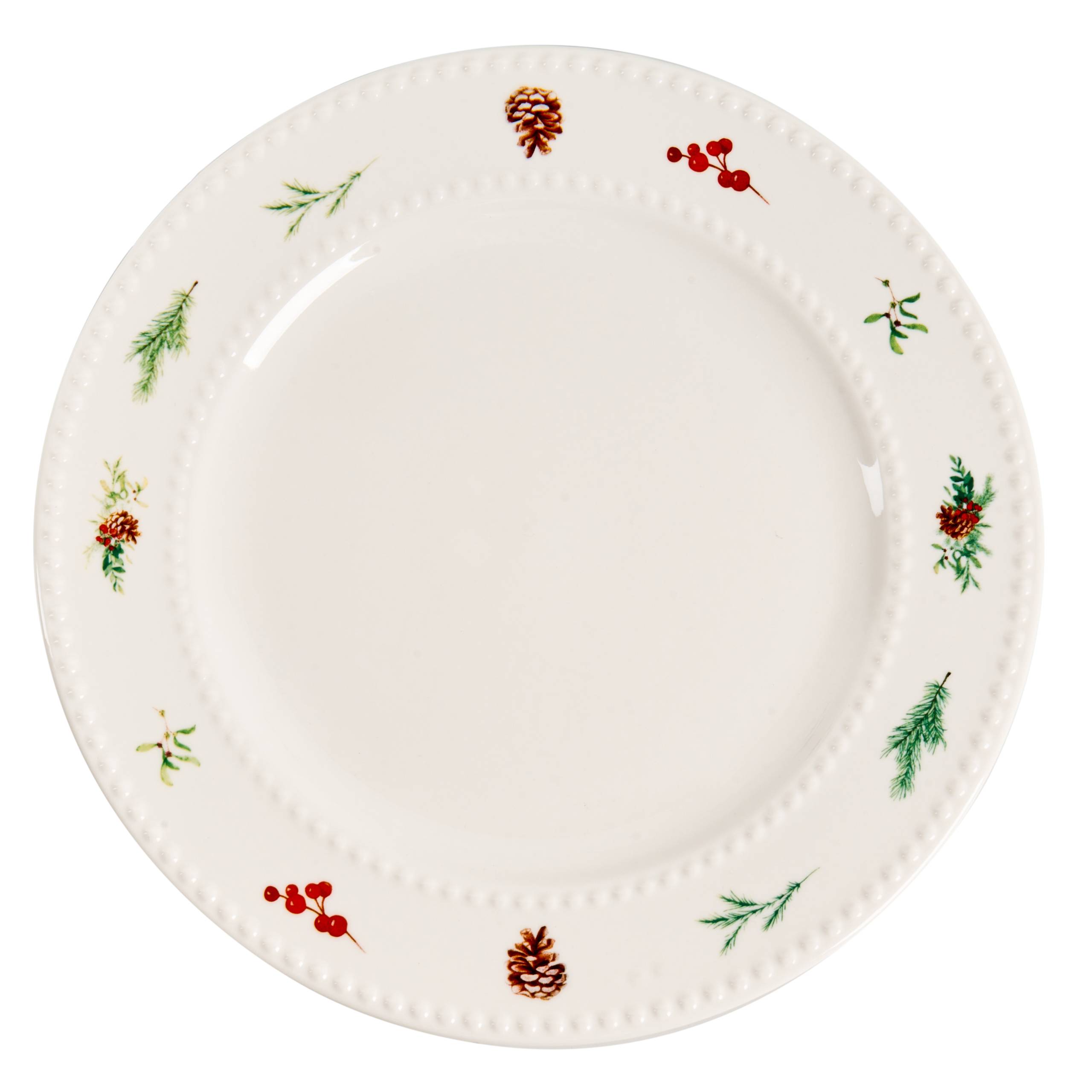 Beliani - Service de table Porcelaine Blanc MARJORAM - 27x27x2- Beliani - Image 9