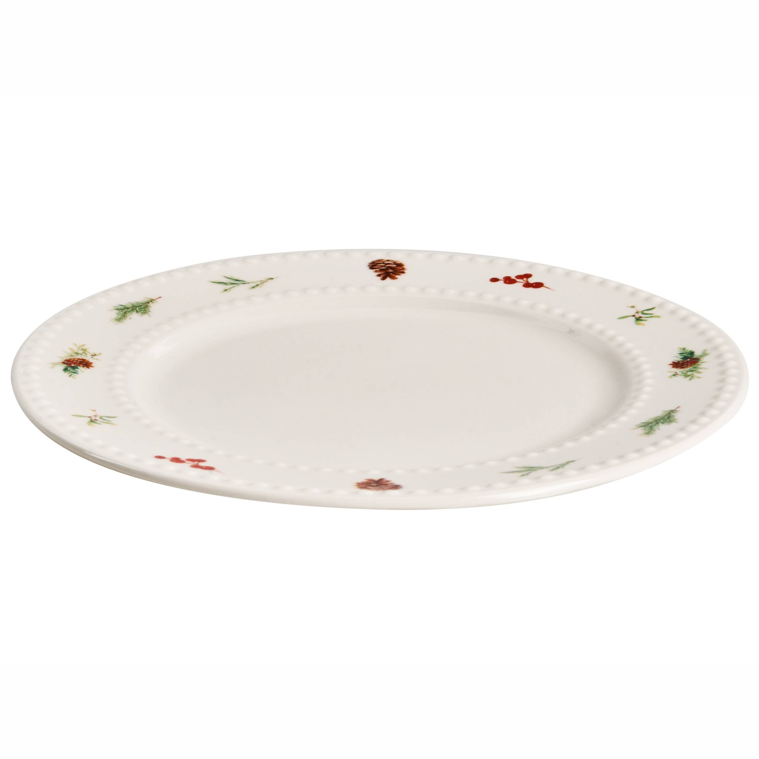 Beliani - Service de table Porcelaine Blanc MARJORAM - 27x27x2- Beliani - Image 6