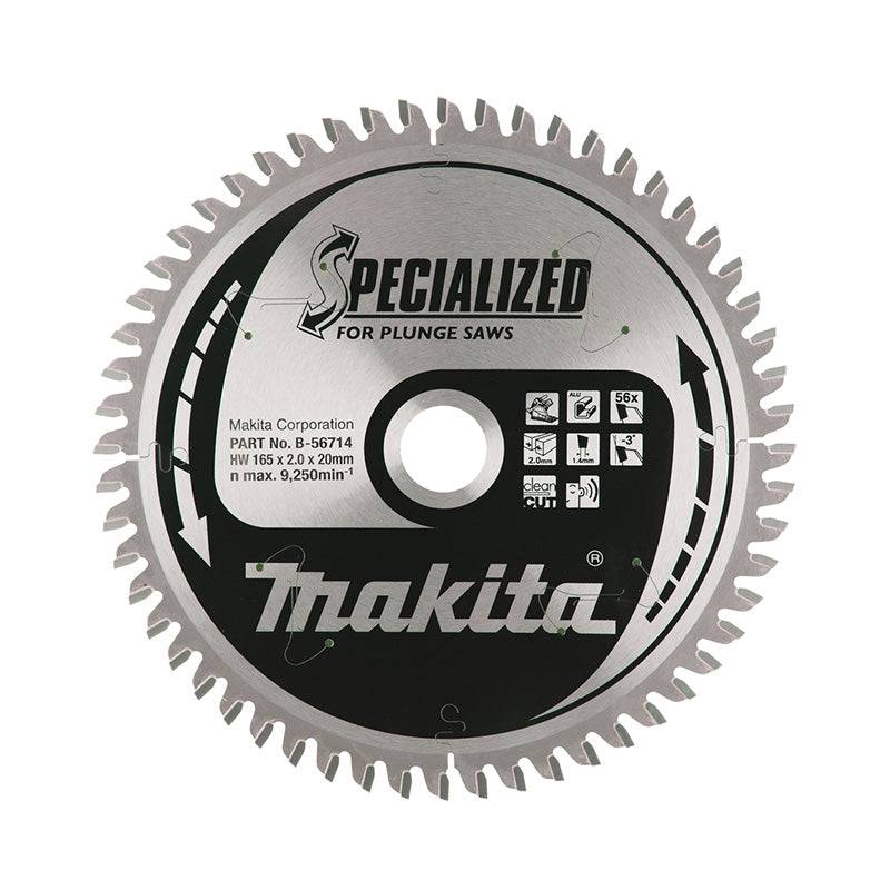 Makita - Lame carbure “Specialized” aluminium MAKITA B-56714 pour scies plongeantes à batterie Makita - Imagen 1