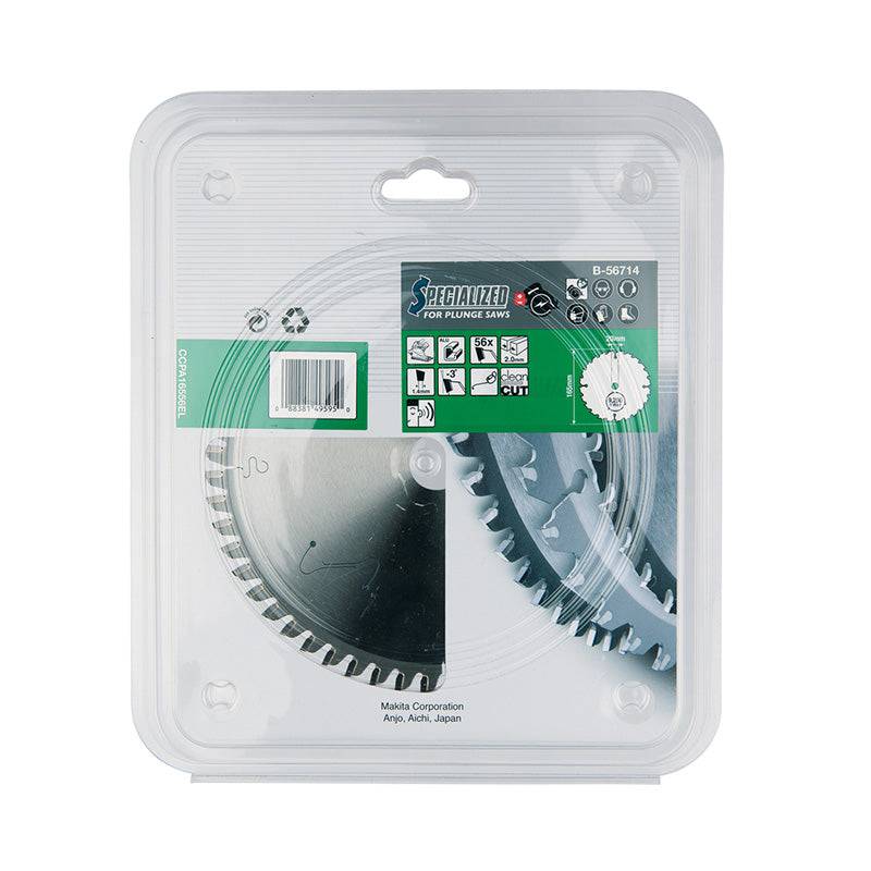 Makita - Lame carbure “Specialized” aluminium MAKITA B-56714 pour scies plongeantes à batterie Makita - Imagen 4
